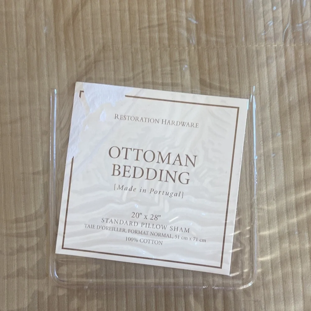 Restoration Hardware Ottoman Bedding Pillow Sham